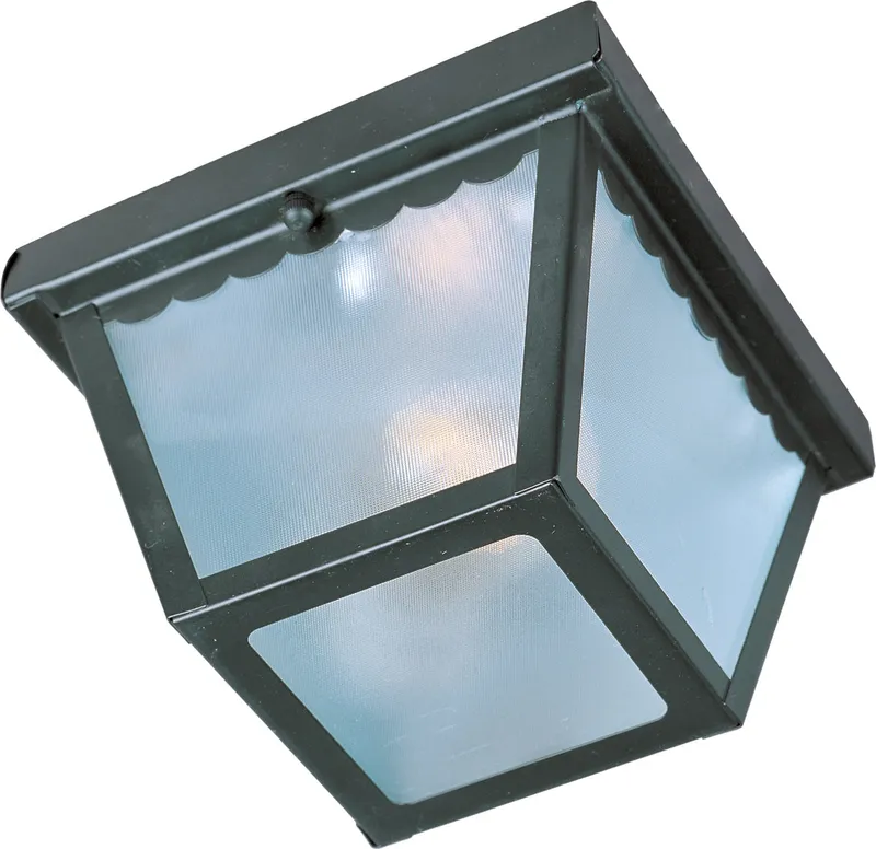 Outdoor Essentials 1-Light Outdoor Ceiling Mount — Warehouse Lighting LED Post Top Lights 10.0W 