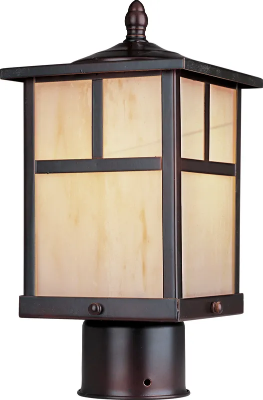 Coldwater 1-LT Outdoor Pole/Post Lantern — Warehouse Lighting LED Lighting Controls 10.0W 
