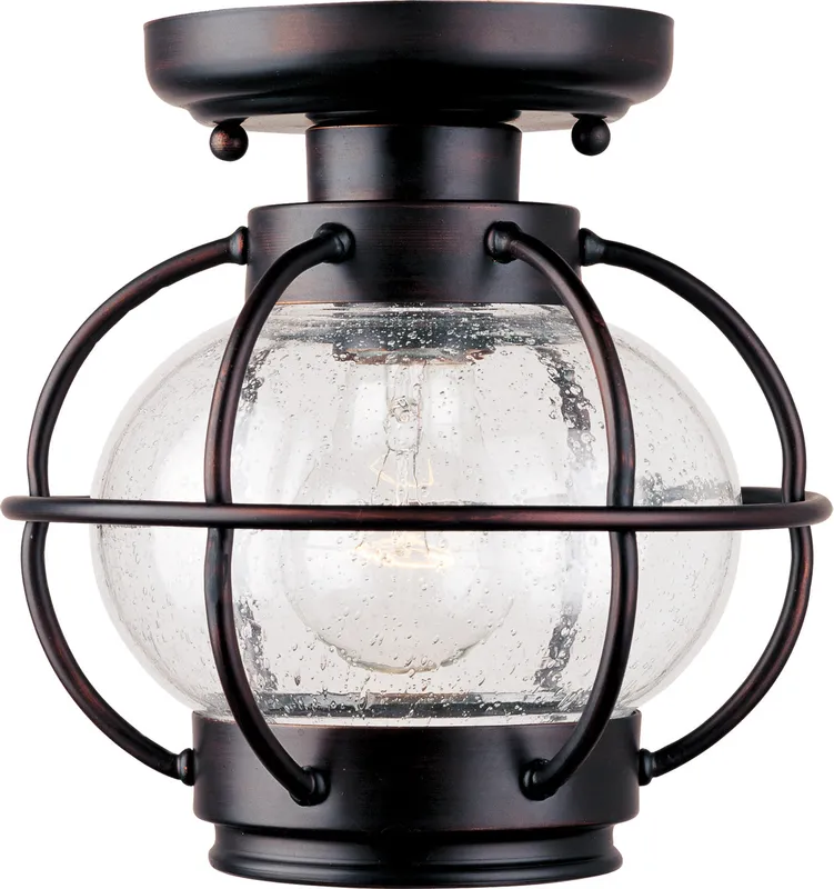 Portsmouth 1-Light Outdoor Ceiling Mount — Warehouse Lighting LED Post Top Lights 10.0W 