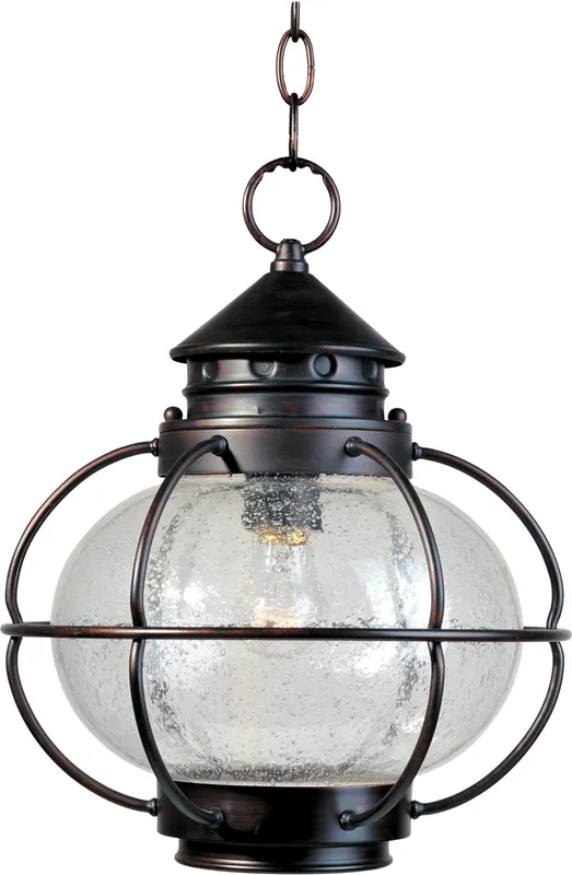 Portsmouth 1-Light Outdoor Hanging Lantern — Warehouse Lighting LED Landscape Lights 10.0W 4000K