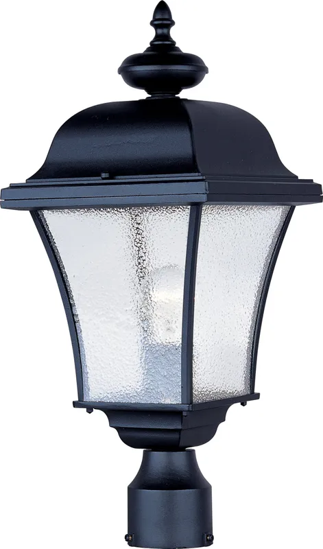 Senator 1-Light Outdoor Pole/Post Lantern — Warehouse Lighting LED Lighting Controls 10.0W 