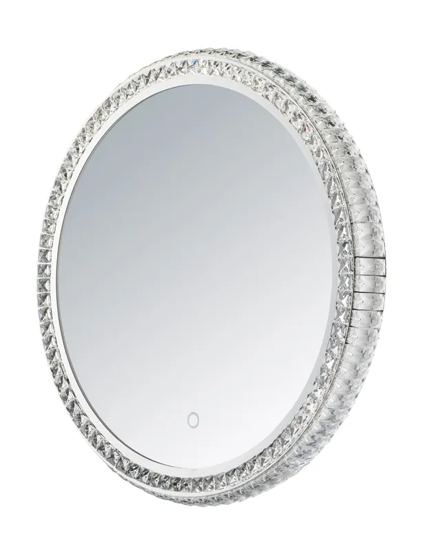 LED Crystal Round Mirror — Warehouse Lighting LED Landscape Lights 10.0W 3000K