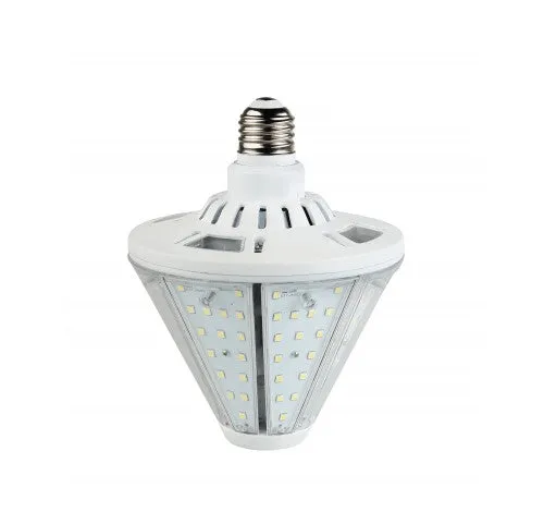 LED Post Top Corn Lamp with Reversable Mogul Base, 40 watt, 120-277V, E39 Base — Warehouse Lighting LED Downlights 40.0W 3000K
