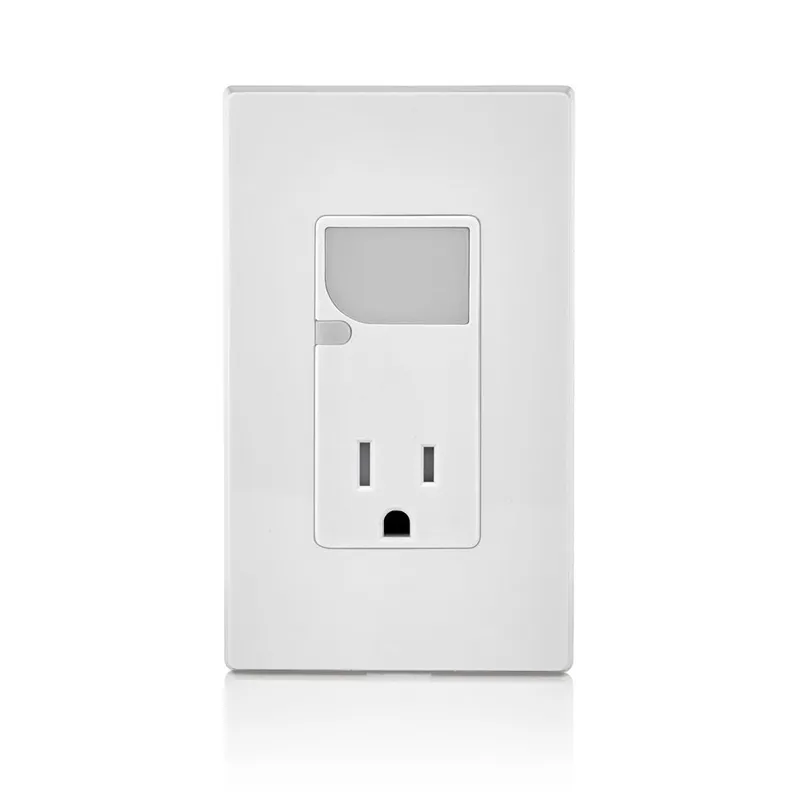 Combination Decora Tamper-Resistant Receptacle with LED Guide Light, 15A-125VAC, Color- White — Warehouse Lighting LED Landscape Lights  