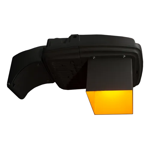Coastal Wildlife Amber LED Mini Area Light, 37 watt, 1,738 Lumens, Comparable to 175 Watt Fixture, 120-277V — Warehouse Lighting LED Area Lights 37.0W 