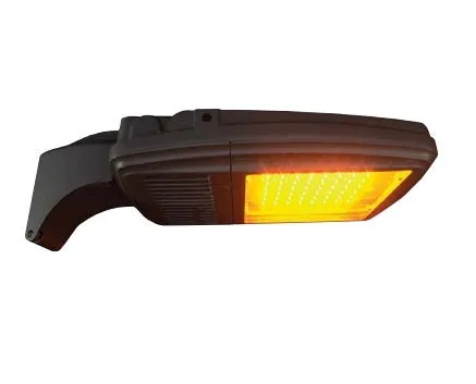 Coastal Wildlife Amber LED Small Area Light, 81 watt, 2,607 Lumens, Comparable to 150-250 Watt Fixture, 120-277V — Warehouse Lighting LED Area Lights 81.0W 