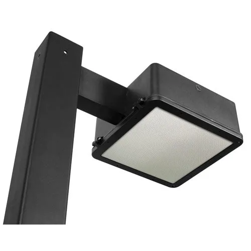 LED 12in. Square Area/Parking Lot Light, 56W, 120-277V — Warehouse Lighting LED Flood Lights 56.0W 6500K