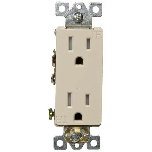 Decorative Tamper Resistant Duplex Receptacle — Warehouse Lighting LED Landscape Lights  