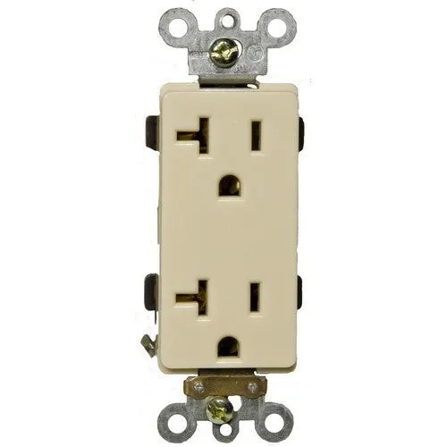 Industrial Grade Decorative Duplex Receptacle — Warehouse Lighting LED Landscape Lights  