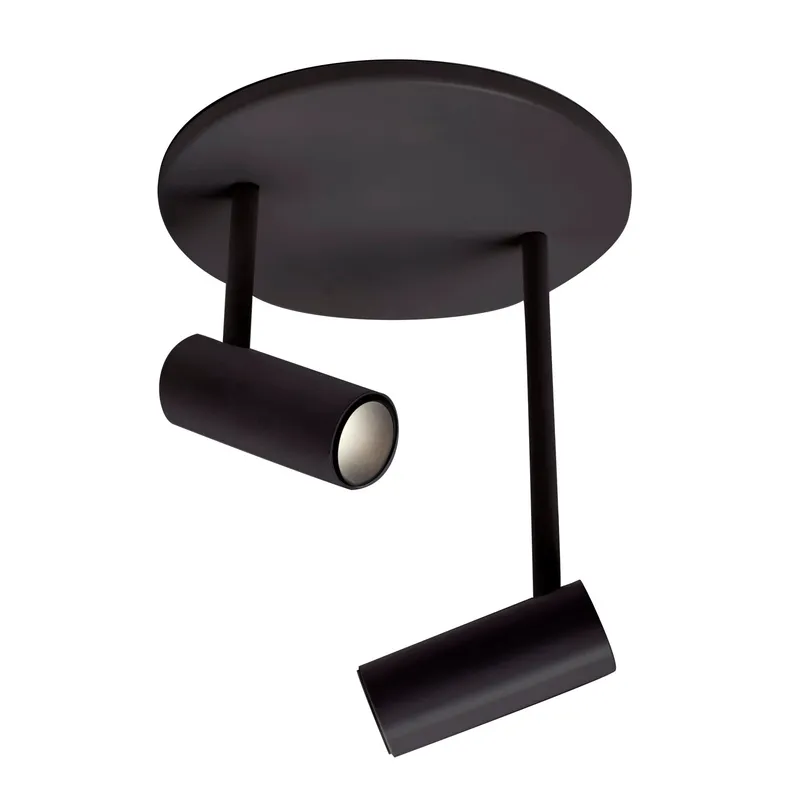 Downey 1-in 2-Head Semi-Flush Mount — Kuzco Lighting LED Post Top Lights  3000K