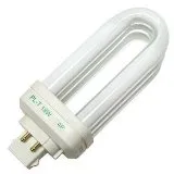Philips-PL-T 18W/41 4P ATLO 18 Watt Long Twin-Tube Compact Fluorescent Light Bulb, 4100K (12PK) — Warehouse Lighting LED Bulbs & Lamps 18.0W 4100K