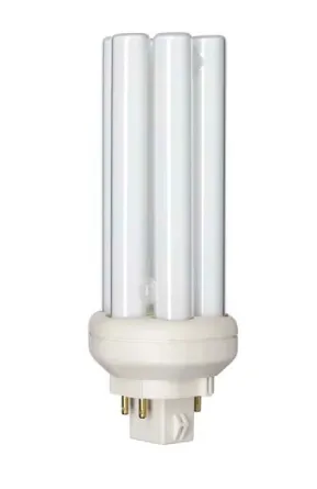 Philips-PL-T 26W/41 4P ALTO 26 watt Triple Tube 4 Pin Base Compact Fluorescent Light Bulb 4100K (12 pack) — Warehouse Lighting LED Bulbs & Lamps 26.0W 4100K