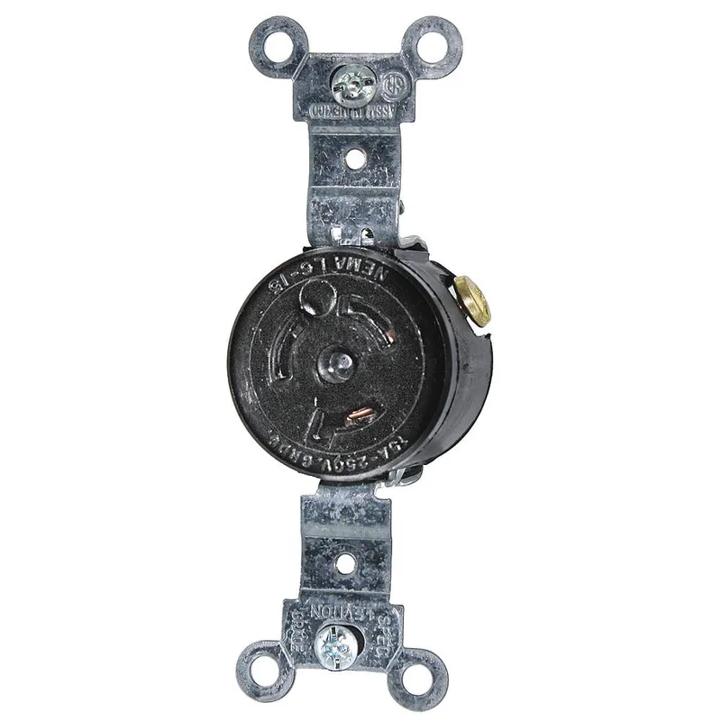 Lock-Type Electrical Recepticals NEMA Standard (208/240 Volt) L6-15R — Warehouse Lighting LED Landscape Lights  