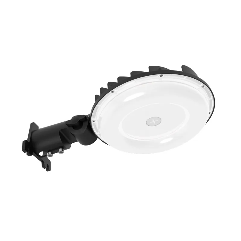 Black LED Barn Light, 100W/80W/60W, Dusk to Dawn Photocell, Selectable Wattage & CCT, 12000 Lumens — Sunco Lighting LED Area Lights 100.0W 3000K