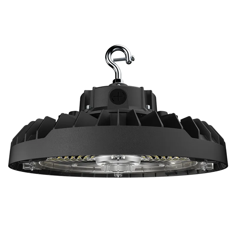 UFO High Bay LED Fixture, 150W/120W/100W, Selectable Wattage & CCT, 120-277V, 21000 Lumens — Sunco Lighting LED High Bay Lights 150.0W 3000K