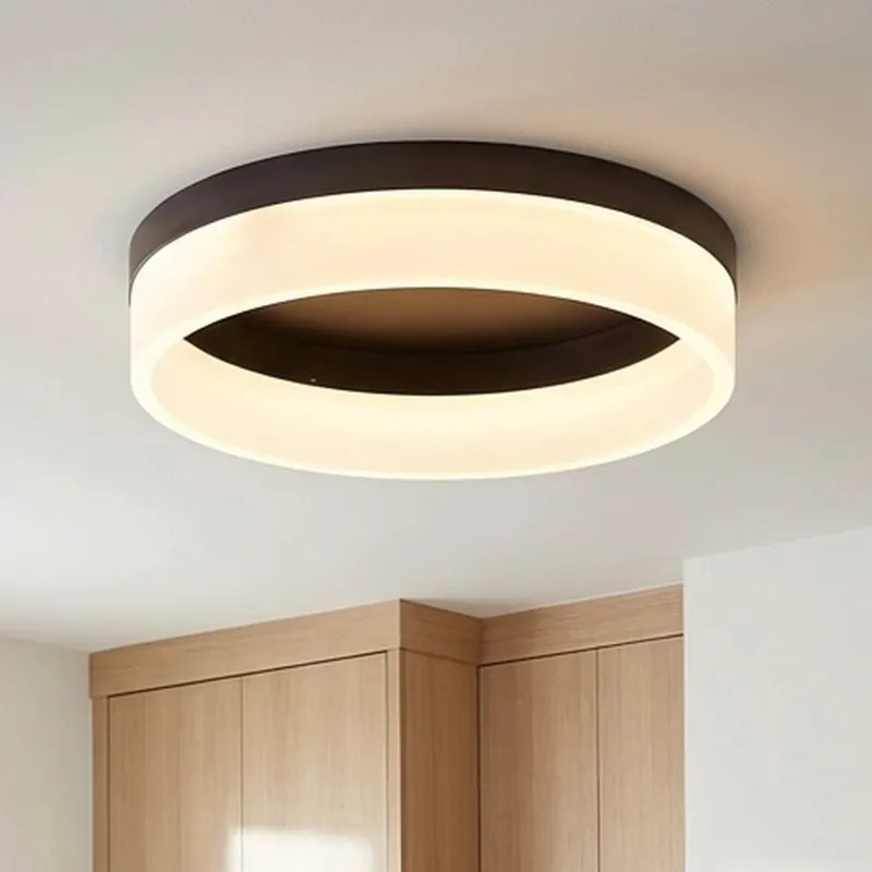 16 inch Round Oil Rubbed Bronze Ceiling Light, C1116 Series — Sunco Lighting LED Post Top Lights 21.0W 3000K