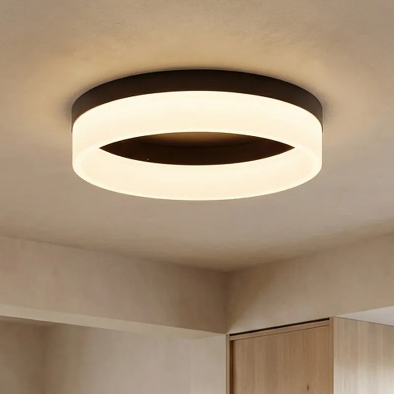 12 inch Round Oil Rubbed Bronze Ceiling Light, C1112 Series — Sunco Lighting LED Post Top Lights 21.0W 3000K