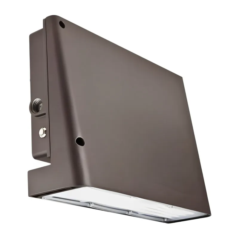 LED Slim Wall Pack, Full Cutoff, Dusk to Dawn, 38W, Selectable CCT, 6000 Lumens — Sunco Lighting LED Wall Lights 38.0W 3000K