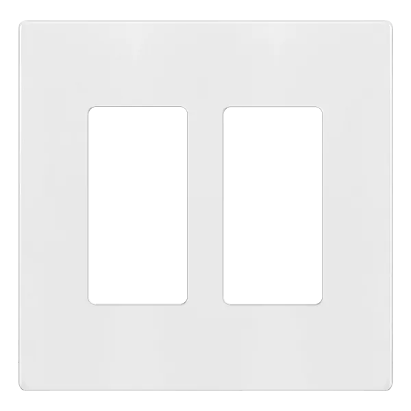 Enerlites Matte Finish Screwless Decorator/GFCI Two-Gang Wall Plate Mid-Size — Sunco Lighting LED Landscape Lights  