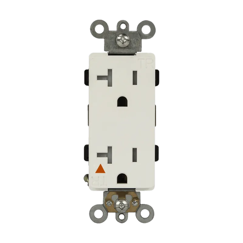 Enerlites Isolated Ground 20A Tamper-Resistant Decorator Receptacle, 5-20R — Sunco Lighting LED Landscape Lights  