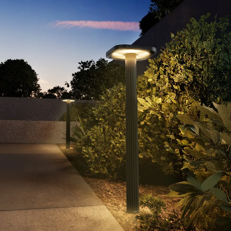 LED Pathway Light, Square, Low Voltage, Selectable CCT, 200 Lumens — Sunco Lighting LED Bollards & Pathway Lights  3000K