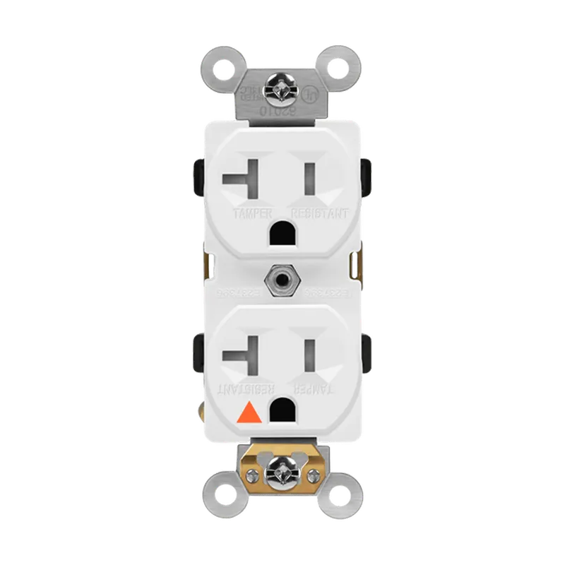 Enerlites Industrial Grade Isolated Ground Heavy Duty 20A Tamper-Resistant Duplex Receptacle, 5-20R — Sunco Lighting LED Landscape Lights  