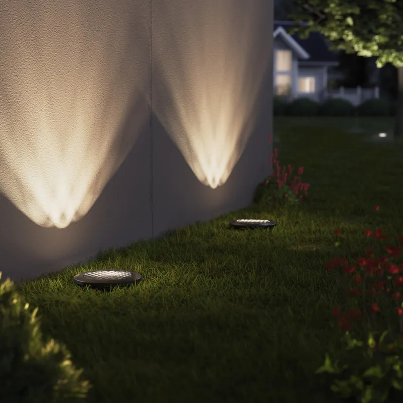 LED In-Ground Well Light, Round Landscape Light, 200 Lumens — Sunco Lighting LED Bollards & Pathway Lights  3000K