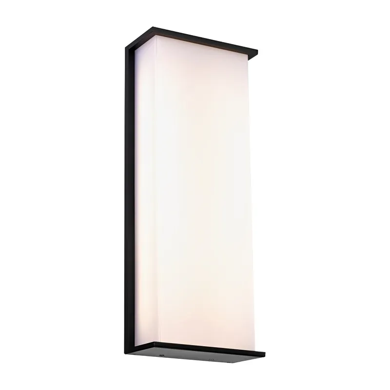 LED Wall Sconce, Black Aluminum, 3-1843D-L Series — Sunco Lighting LED Wall Lights 34.0W 3000K