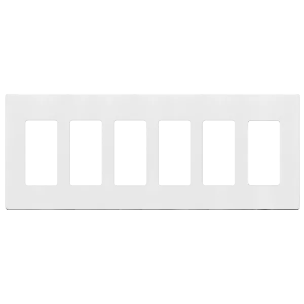 Enerlites Screwless Decorator/GFCI Six-Gang Wall Plate — Sunco Lighting LED Landscape Lights  