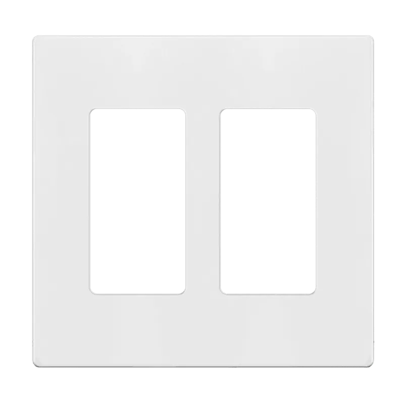 Enerlites Screwless Decorator/GFCI Two-Gang Wall Plate Mid-Size — Sunco Lighting LED Landscape Lights  