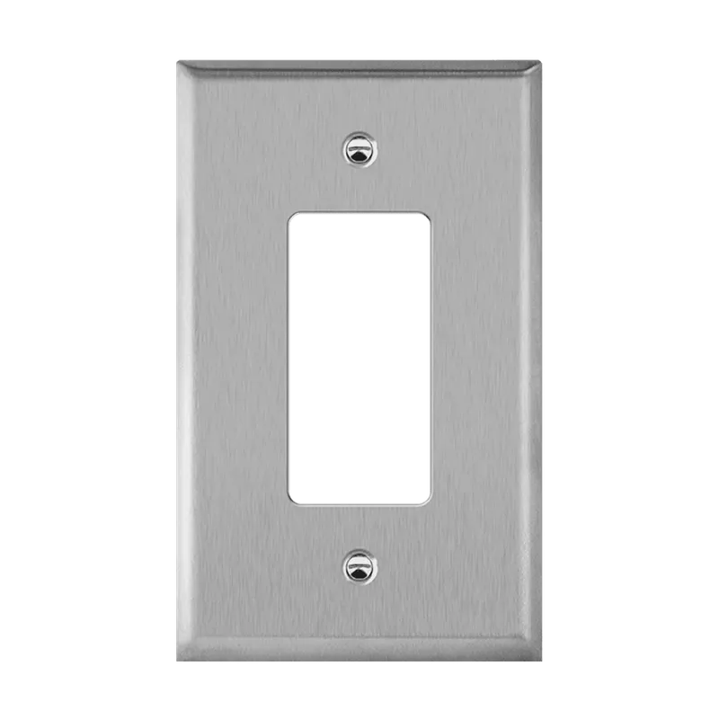 Enerlites Decorator/GFCI One-Gang Metal Wall Plate, Oversize — Sunco Lighting LED Landscape Lights  