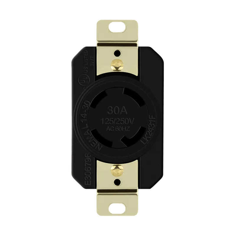 Enerlites Industrial Grade Locking Receptacle, 30A, L14-30R — Sunco Lighting LED Landscape Lights  