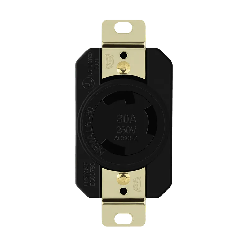 Enerlites Industrial Grade Locking Receptacle, 30A, L6-30R — Sunco Lighting LED Landscape Lights  
