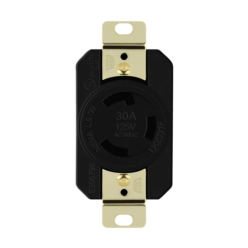 Enerlites Industrial Grade Locking Receptacle, 30A, L5-30R — Sunco Lighting LED Landscape Lights  