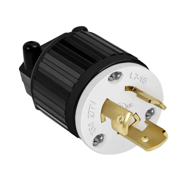 Enerlites Industrial Grade Locking Plug, 15A, L7-15P — Sunco Lighting LED Landscape Lights  