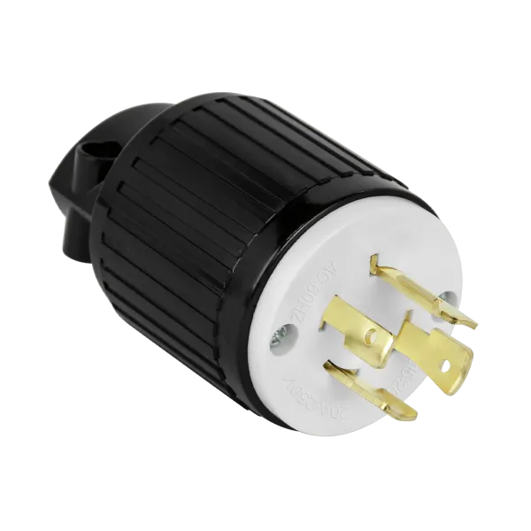 Enerlites Industrial Grade Locking Plug, 20A, L15-20P — Sunco Lighting LED Landscape Lights  