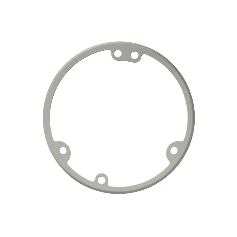Enerlites 4-1/4” Dia. Nicket Round Flange — Sunco Lighting LED Landscape Lights  