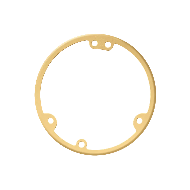 Enerlites 4-1/4" Dia. Brass Round Flange — Sunco Lighting LED Landscape Lights  