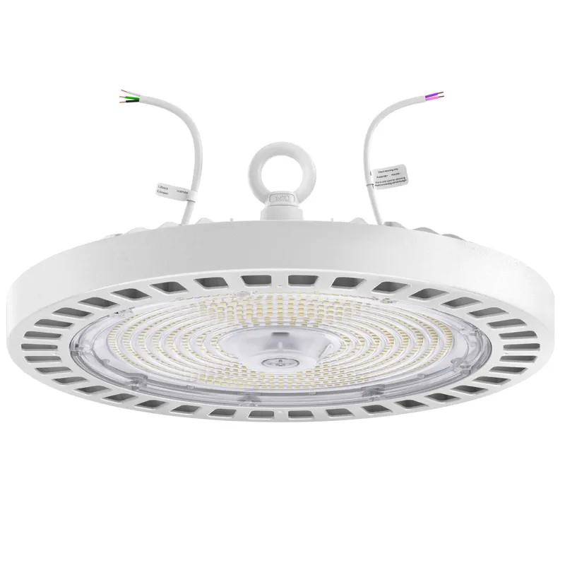 UFO High Bay 200W LED Fixture, White, 28000 Lumens — Sunco Lighting LED High Bay Lights 200.0W 5000K