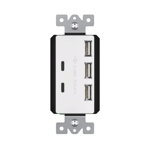Enerlites 6A Type-A/C USB Power Station Charger — Sunco Lighting LED Landscape Lights  