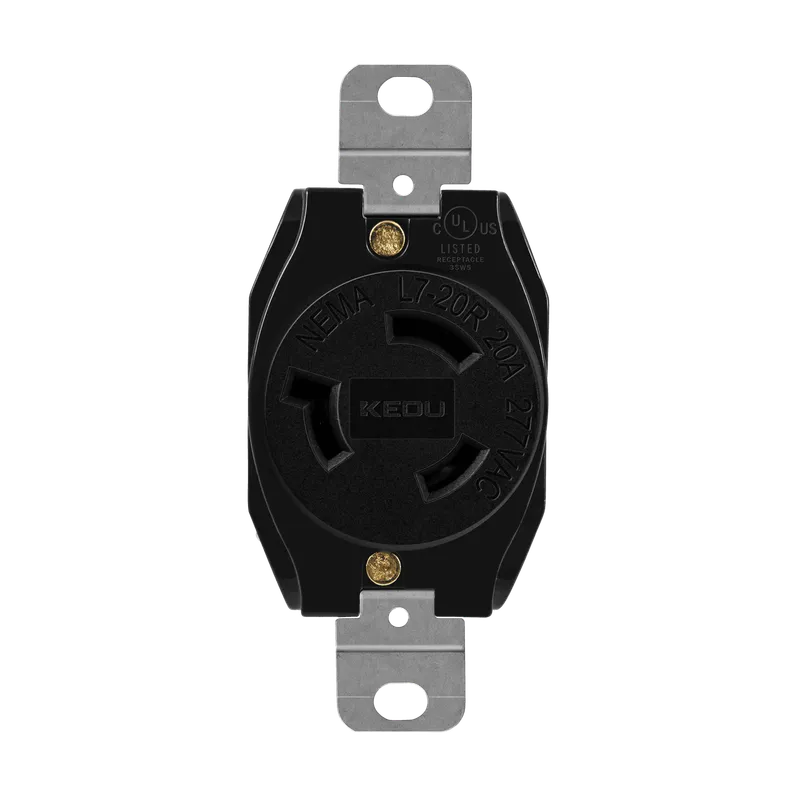Enerlites Industrial Grade Locking Receptacle, 20A, L7-20R — Sunco Lighting LED Landscape Lights  