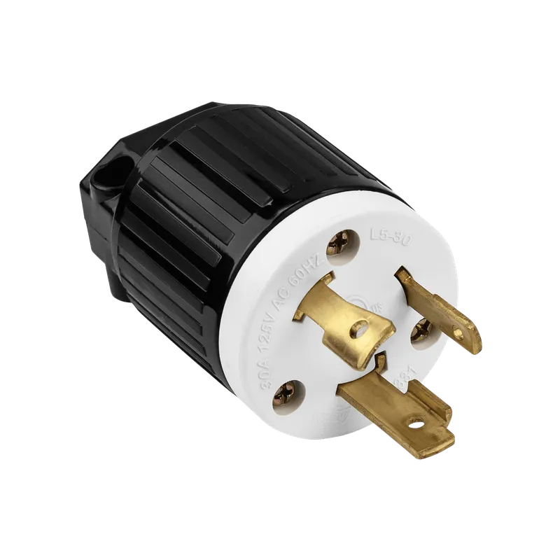 Enerlites Industrial Grade Locking Plug, 30A, L5-30P — Sunco Lighting LED Landscape Lights  