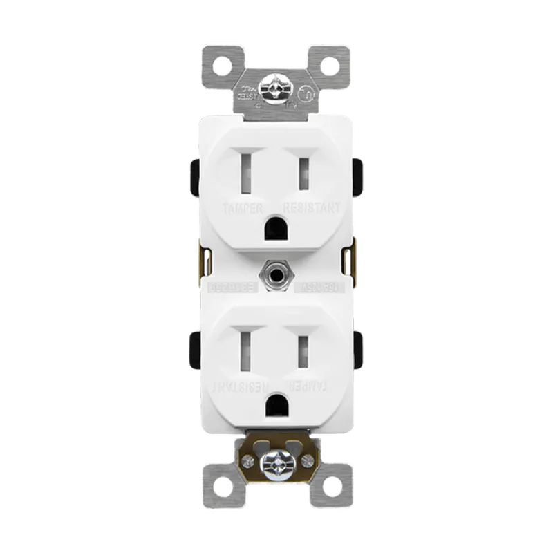 Enerlites Industrial Grade Heavy Duty 15A Tamper-Resistant Duplex Receptacle, 5-15R — Sunco Lighting LED Landscape Lights  