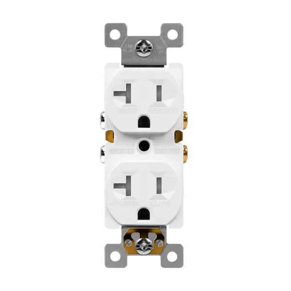 Enerlites Residential Grade 20A Tamper-Resistant Duplex Receptacle — Sunco Lighting LED Landscape Lights  