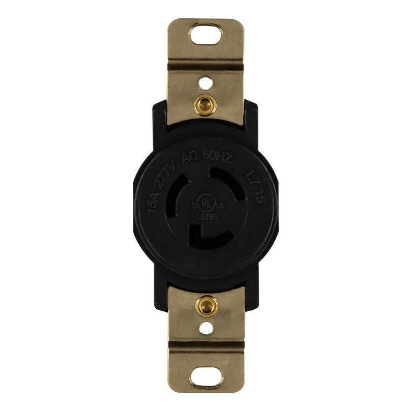 Enerlites Industrial Grade Locking Receptacle, 15A, L7-15R — Sunco Lighting LED Landscape Lights  