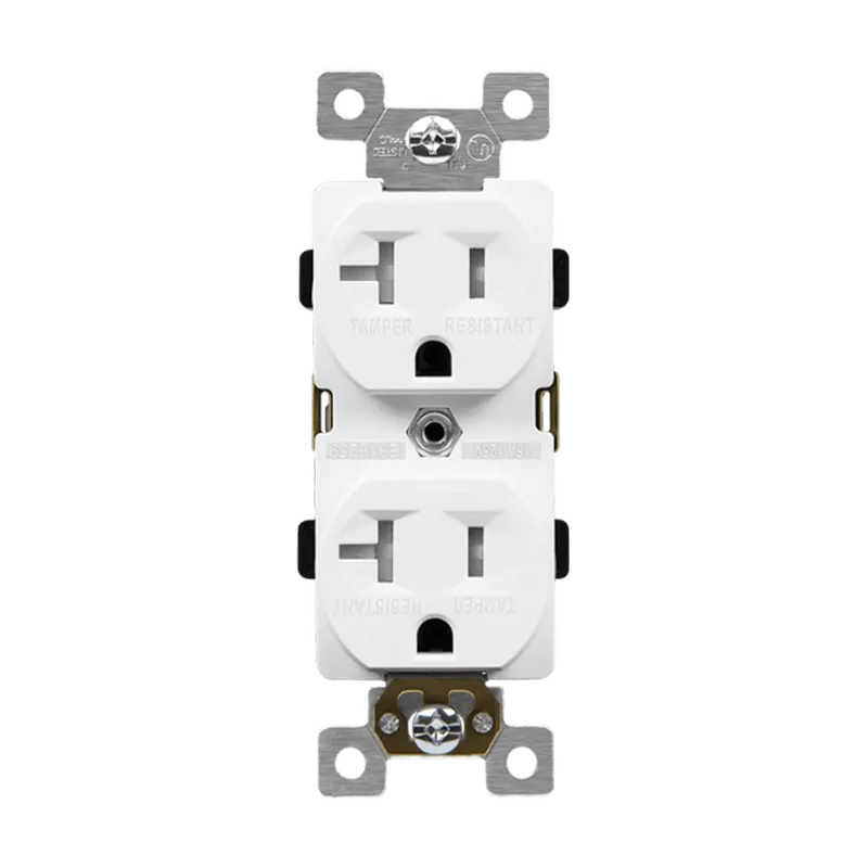 Enerlites Industrial Grade Heavy Duty 20A Tamper-Resistant Duplex Receptacle, 5-20R — Sunco Lighting LED Landscape Lights  