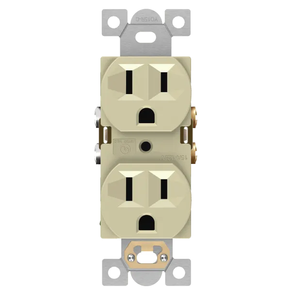 Enerlites Commercial Grade 15A Duplex Receptacle — Sunco Lighting LED Landscape Lights  