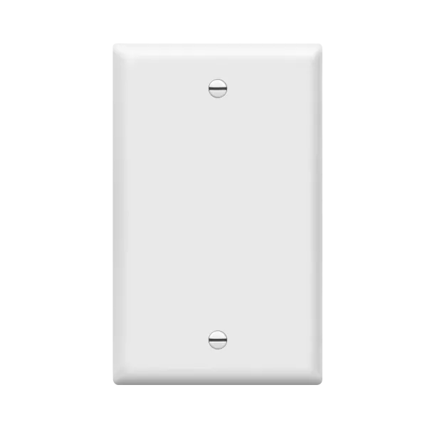 Enerlites Blank Cover One-Gang Wall Plate — Sunco Lighting LED Landscape Lights  