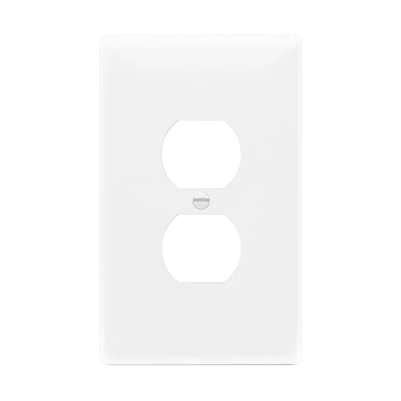 Enerlites Duplex Receptacle One-Gang Wall Plate, Over-Size — Sunco Lighting LED Landscape Lights  