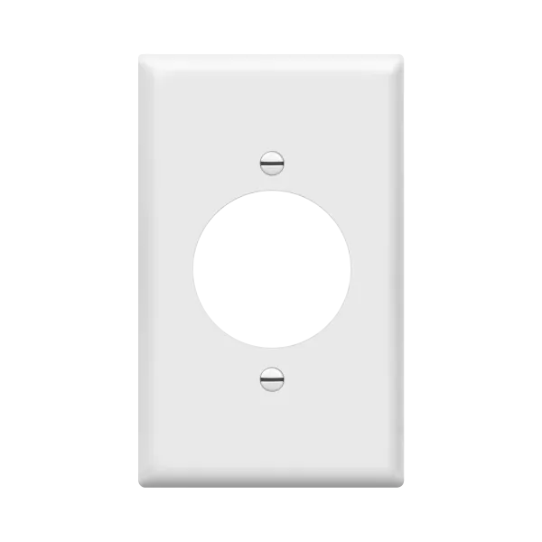 Enerlites Single Locking Receptacle One-Gang Wall Plate — Sunco Lighting LED Landscape Lights  